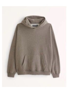 Men's Taupe Hoodie Sweatshirt
